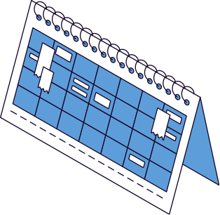 Calendar decoration